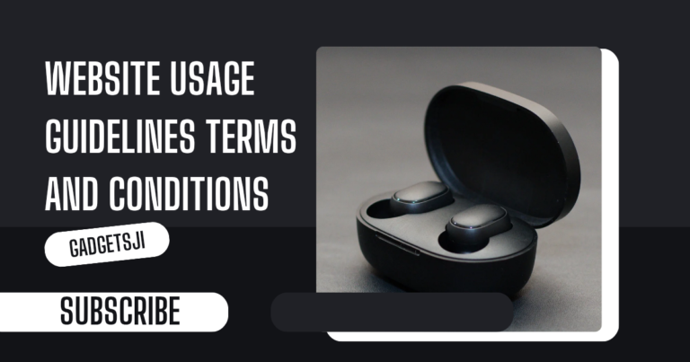 Terms and Conditions