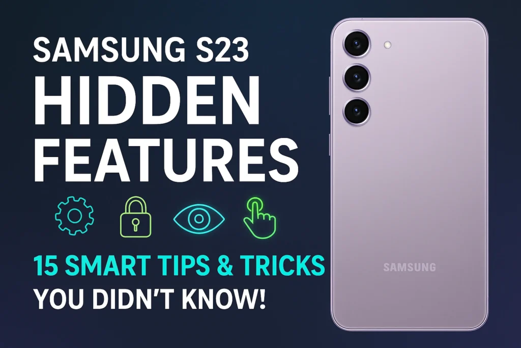Samsung S23 Hidden Features