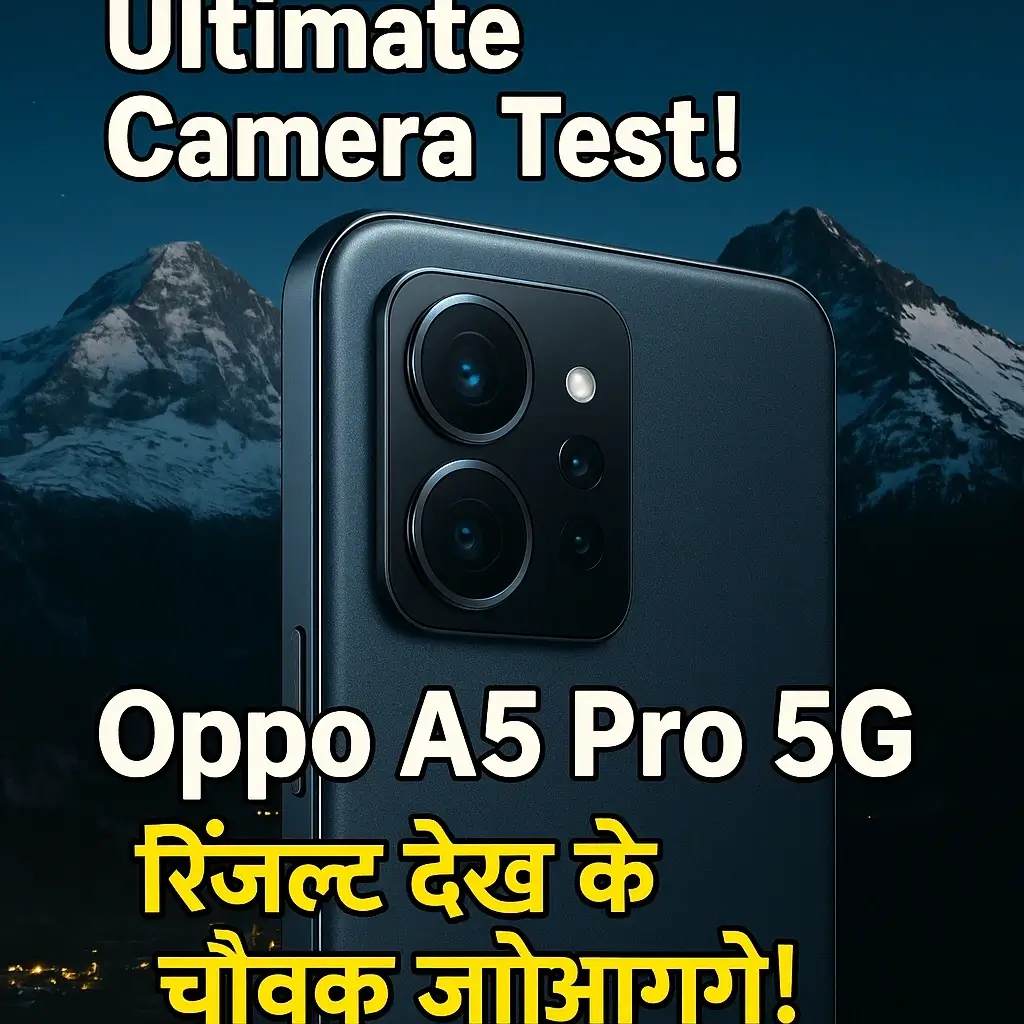 Oppo A5 Pro 5G कैमरा टेस्ट हिंदी में
