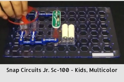 Snap Circuits Jr. Sc-100 - Kids, Multicolor