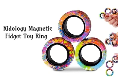 Kidology Magnetic Fidget Toy Ring